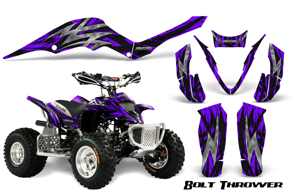 Apex Pro Shark Graphics Kit Bolt Thrower Purple